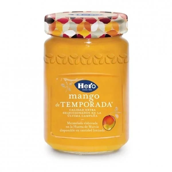 Mermelada de mango Temporada Hero sin gluten 350 g. - 0.35 kg - Imagen del producto en Findit