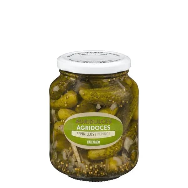 Pepinillos agridulces Hacendado - 0.23 kg - Imagen del producto en Findit