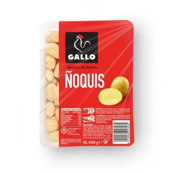 Ñoquis de Patata 400G - 0.4 kg - Imagen del producto en Findit