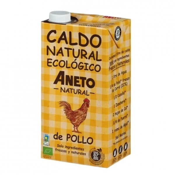 Caldo pollo ecológico 1 l - 1 l - Imagen del producto en Findit