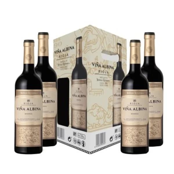 Vino tinto DO Rioja reserva 4 botellas 0,75 l - 3 l - Imagen del producto en Findit