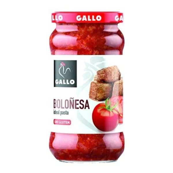 Salsa para pasta boloñesa GALLO, frasco 350 g - 0.35 kg - Imagen del producto en Findit