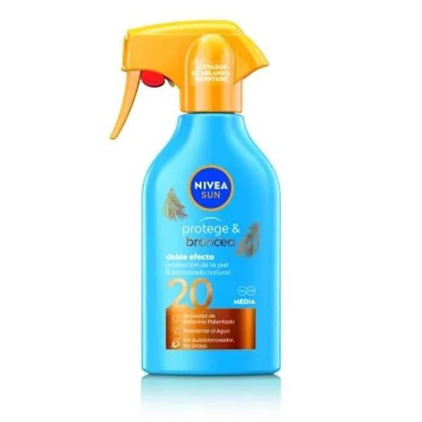 Crema solar protege&broncea FP20 NIVEA, pistola 270 ml - 0.27 l - Imagen del producto en Findit