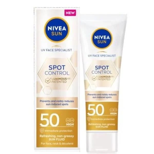 Fluido solar facial antimanchas FP50 NIVEA, tubo 40 ml - 0.04 l - Imagen del producto en Findit
