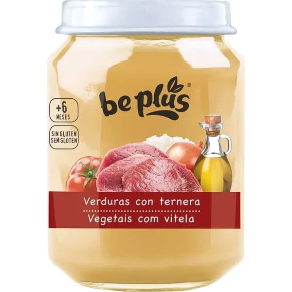 Tarritos Verdura con Ternera - 0.25 kg - Imagen del producto en Findit