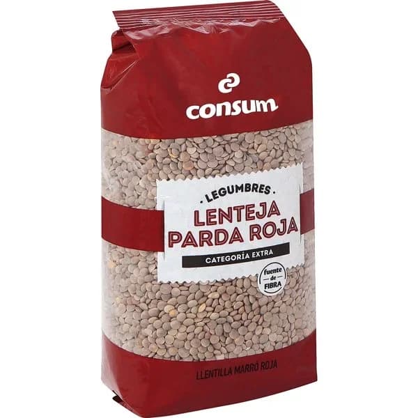 Lenteja Parda Roja - 1 kg - Imagen del producto en Findit