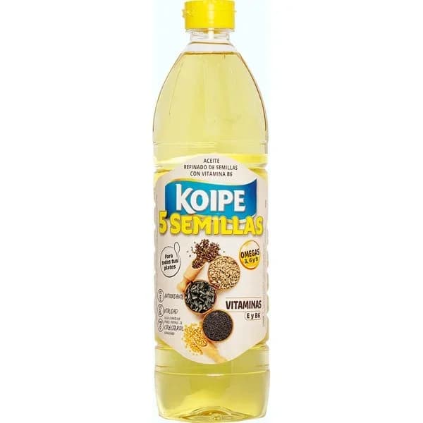 Aceite 5 semillas KOIPE, botella 75 cl - 0.75 l - Imagen del producto en Findit