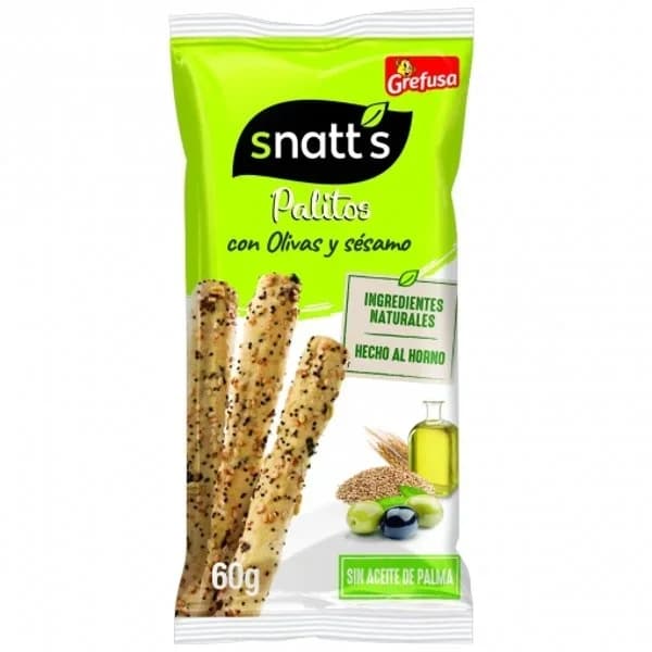 Palitos de Cereales Con Olivas y Sésamo - 0.06 kg - Imagen del producto en Findit