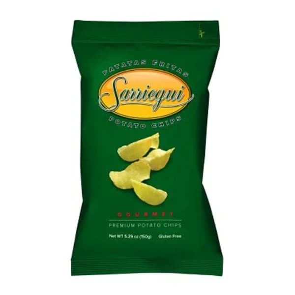 Patatas en aceite de oliva SARRIEGUI, bolsa 150 g - 0.15 kg - Imagen del producto en Findit