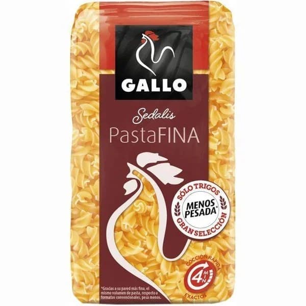 Hélices GALLO PASTAFINA, paquete 400 g - 0.4 kg - Imagen del producto en Findit