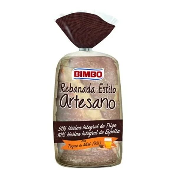 Pan de molde artesano integral 550 g - 0.5 kg - Imagen del producto en Findit