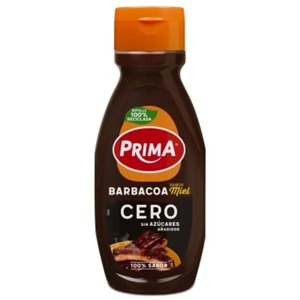 Salsa barbacoa sabor miel cero 400 g - 0.4 l - Imagen del producto en Findit