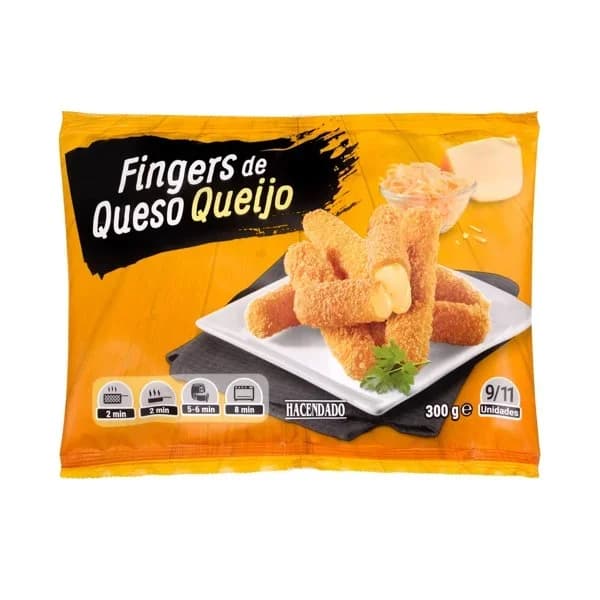 Fingers de queso Hacendado ultracongelados - 0.3 kg - Imagen del producto en Findit