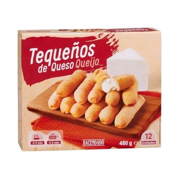 Tequeños de queso Hacendado ultracongelados - 0.48 kg - Imagen del producto en Findit