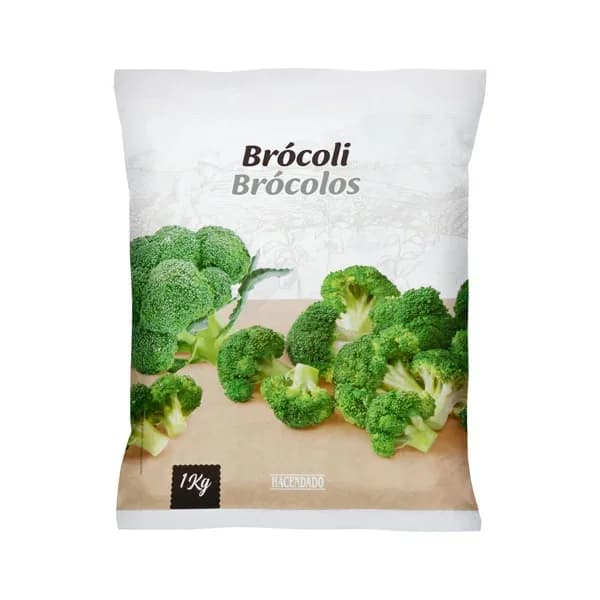 Brócoli Hacendado ultracongelado - 1 kg - Imagen del producto en Findit