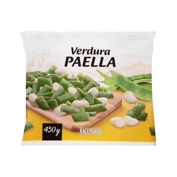 Verdura para paella Hacendado ultracongelada - 1 ud - Imagen del producto en Findit
