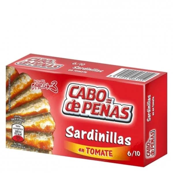Sardinillas en Tomate 6/10 Piezas - 0.06 kg - Imagen del producto en Findit