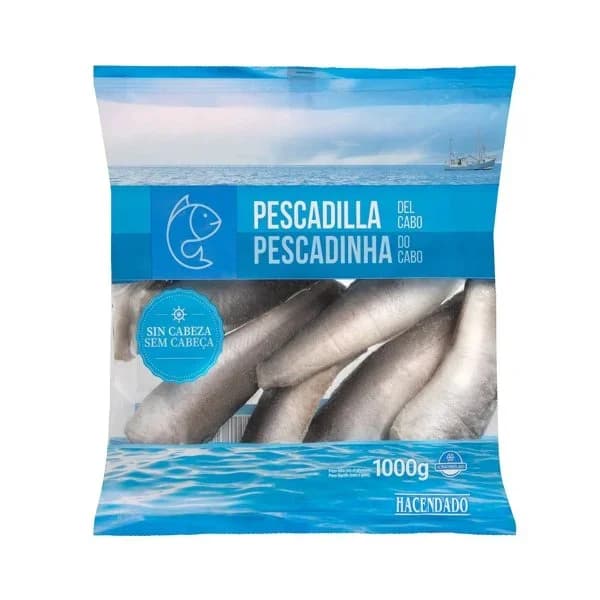 Pescadilla de merluza del cabo sin cabeza Hacendado ultracongelada - 1 ud - Imagen del producto en Findit