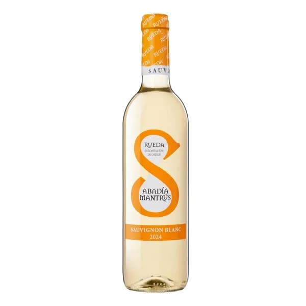 Vino blanco D.O Rueda Abadía Mantrús Sauvignon Blanc - 0.75 l - Imagen del producto en Findit