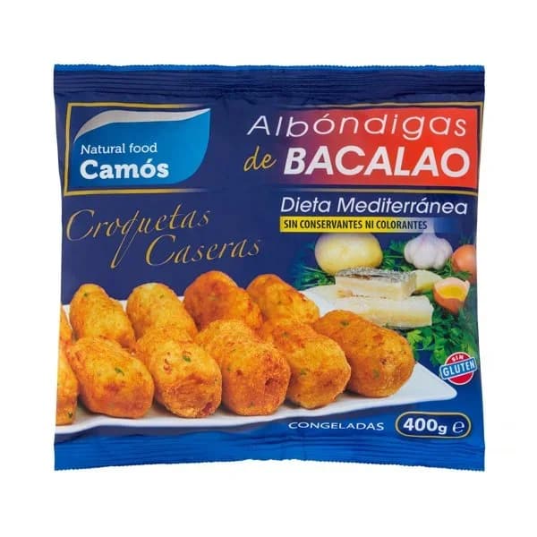 Albóndigas de bacalao Camós congeladas - 1 ud - Imagen del producto en Findit