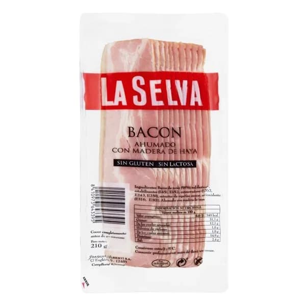 Bacón ahumado La Selva lonchas - 1 ud - Imagen del producto en Findit