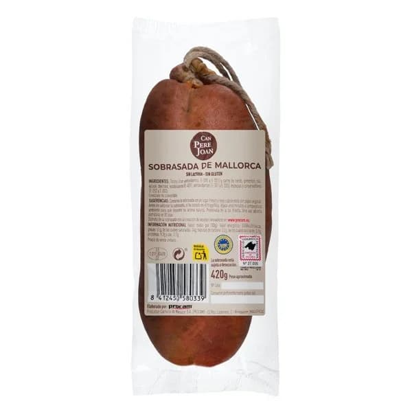 Sobrasada de Mallorca Can Pere Joan - 1 ud - Imagen del producto en Findit