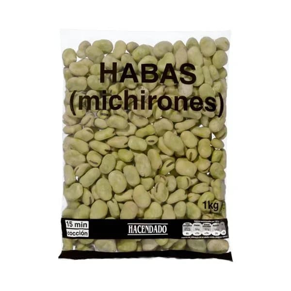 Habas Michirones Hacendado ultracongeladas - 1 ud - Imagen del producto en Findit
