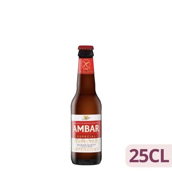 Cerveza sin gluten Ambar - 1 ud - Imagen del producto en Findit