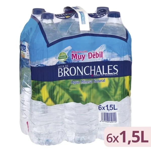 Agua mineral grande Bronchales - 1 ud - Imagen del producto en Findit