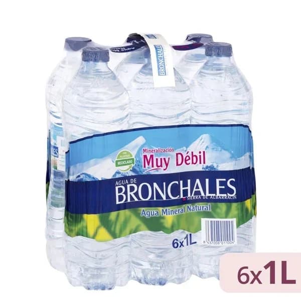 Agua mineral mediana Bronchales - 1 ud - Imagen del producto en Findit