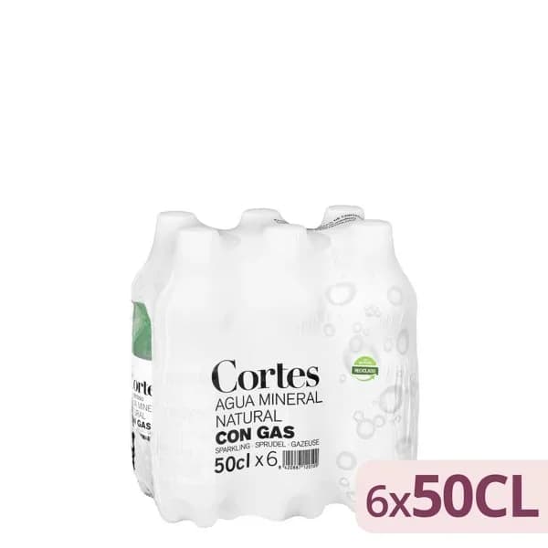 Agua mineral con gas pequeña Cortes - 1 ud - Imagen del producto en Findit