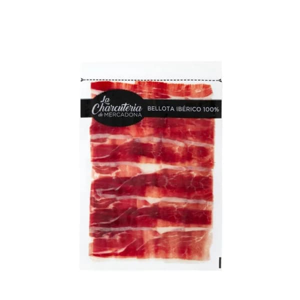 Jamón bellota ibérico 100% cortado a tapas - 0.09 kg - Imagen del producto en Findit