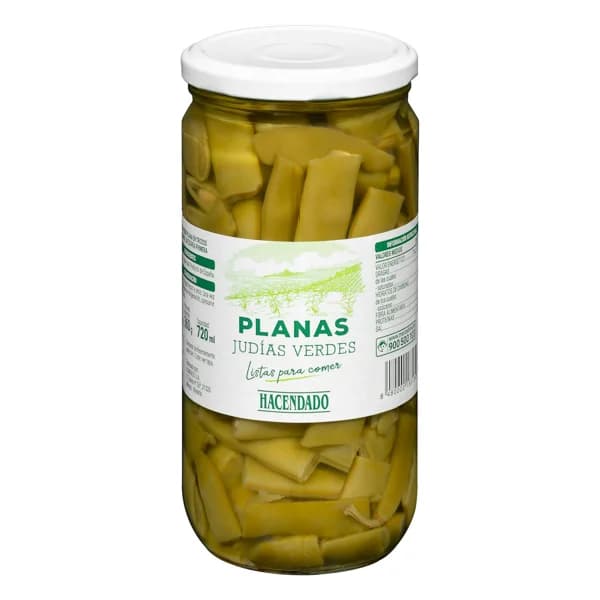 Judías verdes planas Hacendado - 0.36 kg - Imagen del producto en Findit