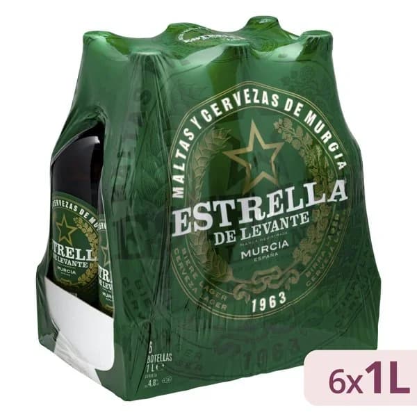 Cerveza Estrella de Levante - 1 ud - Imagen del producto en Findit