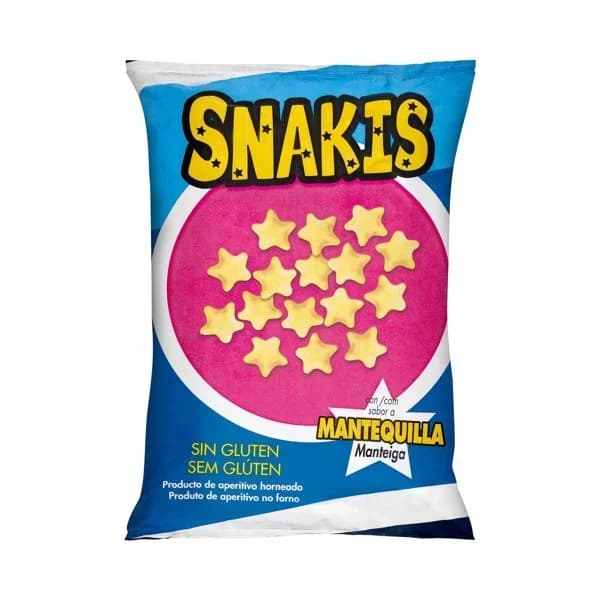 Snack de maíz sabor mantequilla Snakis - 1 ud - Imagen del producto en Findit