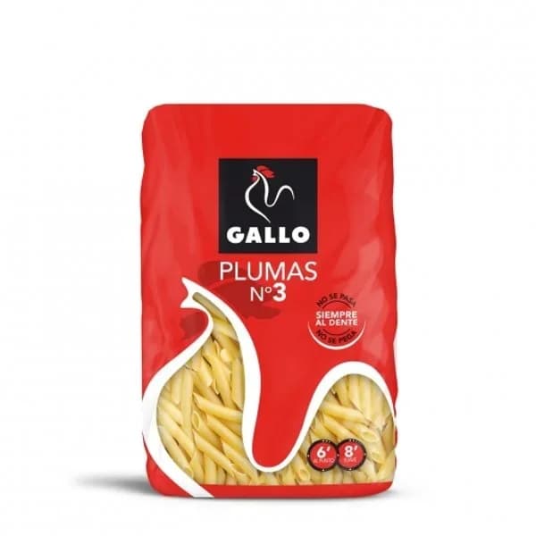 Macarrones pluma nº3 450 g - 0.45 kg - Imagen del producto en Findit