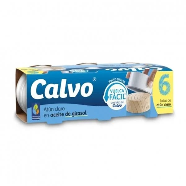 Atún Claro Aceite Girasol Pack de 6 - 0.31 kg - Imagen del producto en Findit
