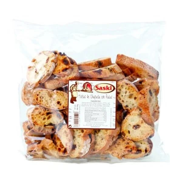 Chapatitas con pasas EROSKI, bolsa 125 g - 0.13 kg - Imagen del producto en Findit