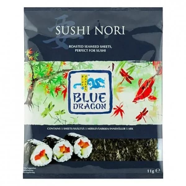 Hojas de Sushi Nori 5 unidades - 0.01 kg - Imagen del producto en Findit