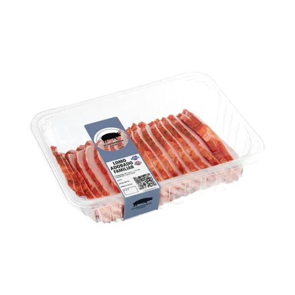 Filetes lomo de cerdo adobado familiar - 0.98 kg - Imagen del producto en Findit
