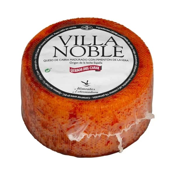 Queso madurado de cabra con pimentón de la Vera Villa Noble - 0.41 kg - Imagen del producto en Findit