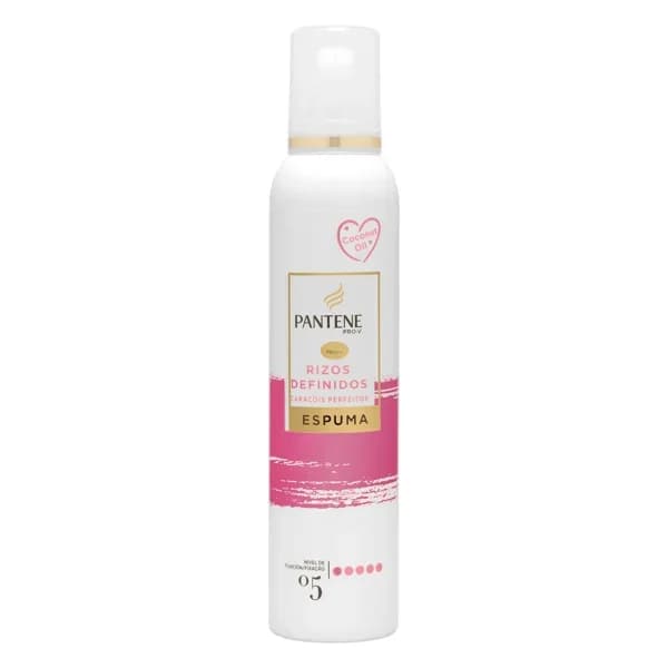 Espuma cabello Rizos Definidos Pantene fijación 5 - 0.25 l - Imagen del producto en Findit
