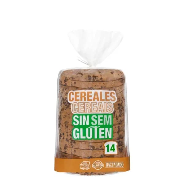 Pan de molde cereales sin gluten Hacendado - 0.47 kg - Imagen del producto en Findit