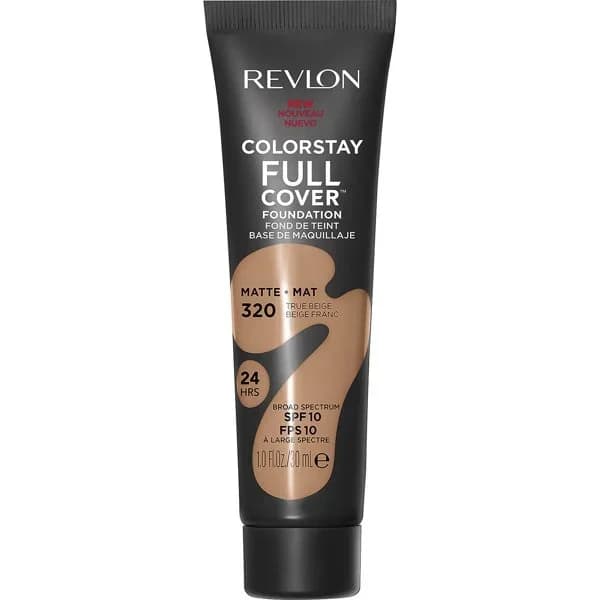 Maquillaje líquido full cover matt 320 true REVLON, tubo 30 ml - 1 ud - Imagen del producto en Findit