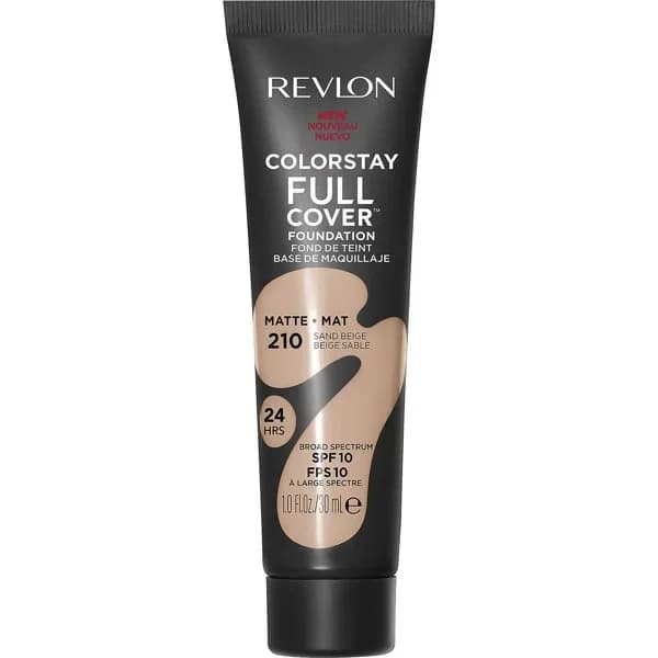 Maquillaje líquido full cover matt 210 sand REVLON, tubo 30 ml - 1 ud - Imagen del producto en Findit
