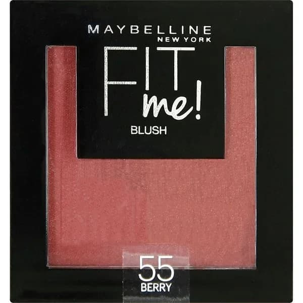Colorete mate Fit Me tono 55 Berry  MAYBELLINE, pack 1 ud. - 1 ud - Imagen del producto en Findit