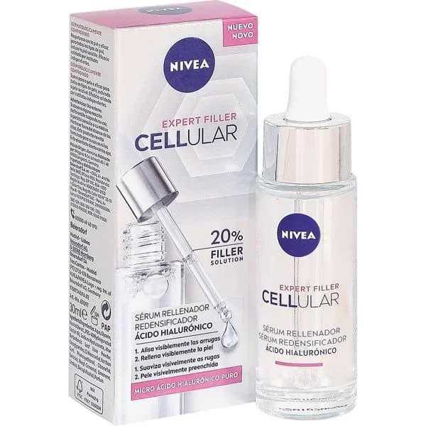 Sérum rellenador ácido hialurónico Cellular Expert Filler Nivea 30 ml. - 0.03 l - Imagen del producto en Findit
