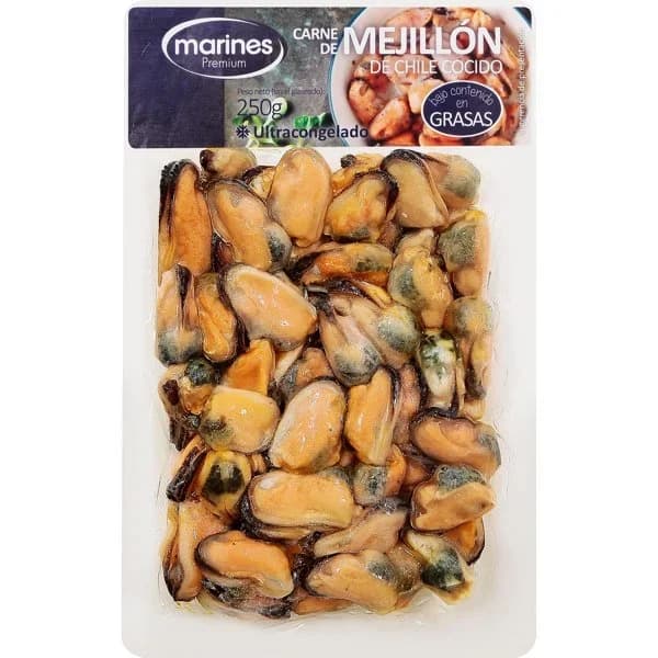 Carne de Mejillon Cocido 250grs - 0.25 kg - Imagen del producto en Findit