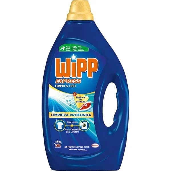 Detergente Líquido Limpio & Liso - 35 ud - Imagen del producto en Findit