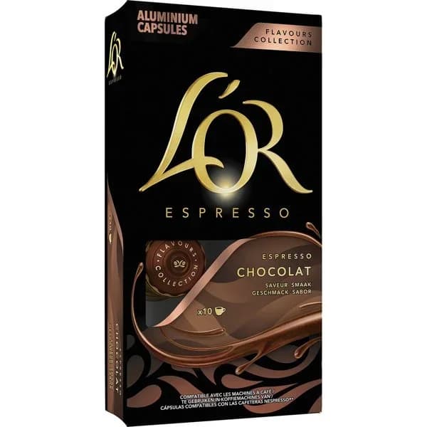 Café Cápsula Chocolate 10UD - 0.05 kg - Imagen del producto en Findit